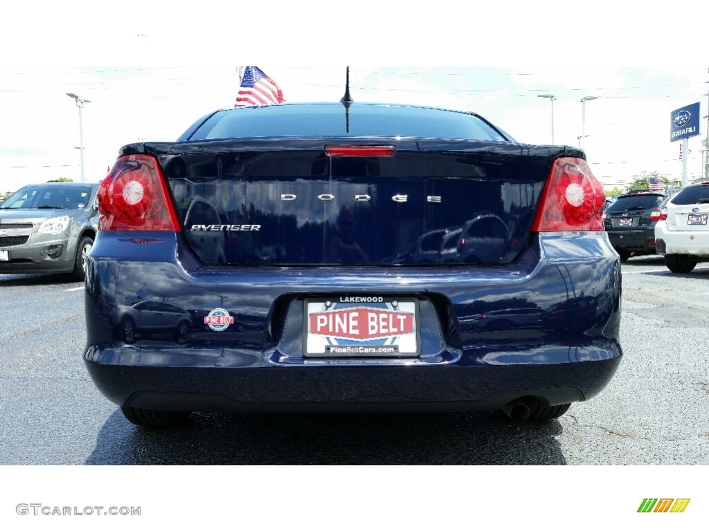 2014 Avenger SE - True Blue Pearl / Black/Light Frost Beige photo #8