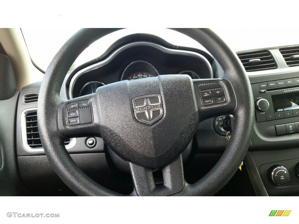 2014 Avenger SE - True Blue Pearl / Black/Light Frost Beige photo #13