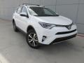 2016 Super White Toyota RAV4 XLE  photo #1