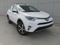 2016 Super White Toyota RAV4 XLE  photo #2