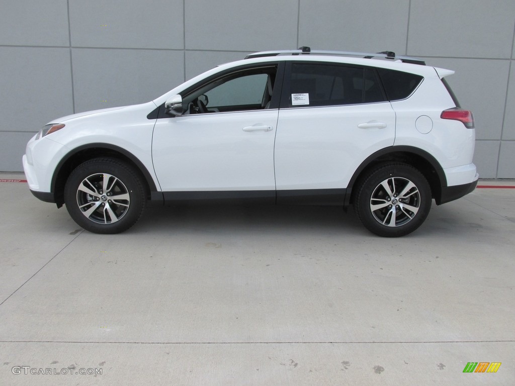 2016 RAV4 XLE - Super White / Ash photo #6