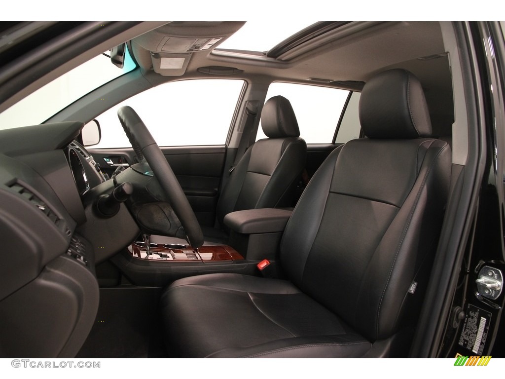 2013 Highlander Limited 4WD - Black / Black photo #5