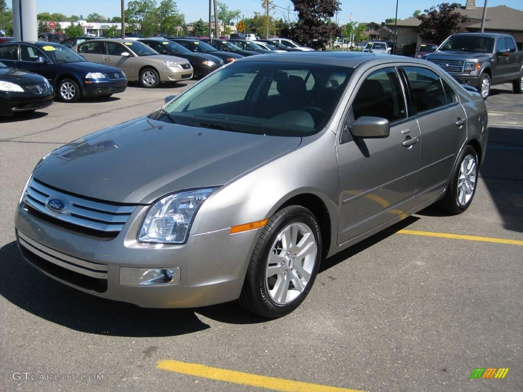 2008 Fusion SEL V6 AWD - Vapor Silver Metallic / Charcoal Black photo #3