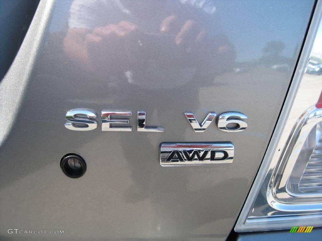 2008 Fusion SEL V6 AWD - Vapor Silver Metallic / Charcoal Black photo #7