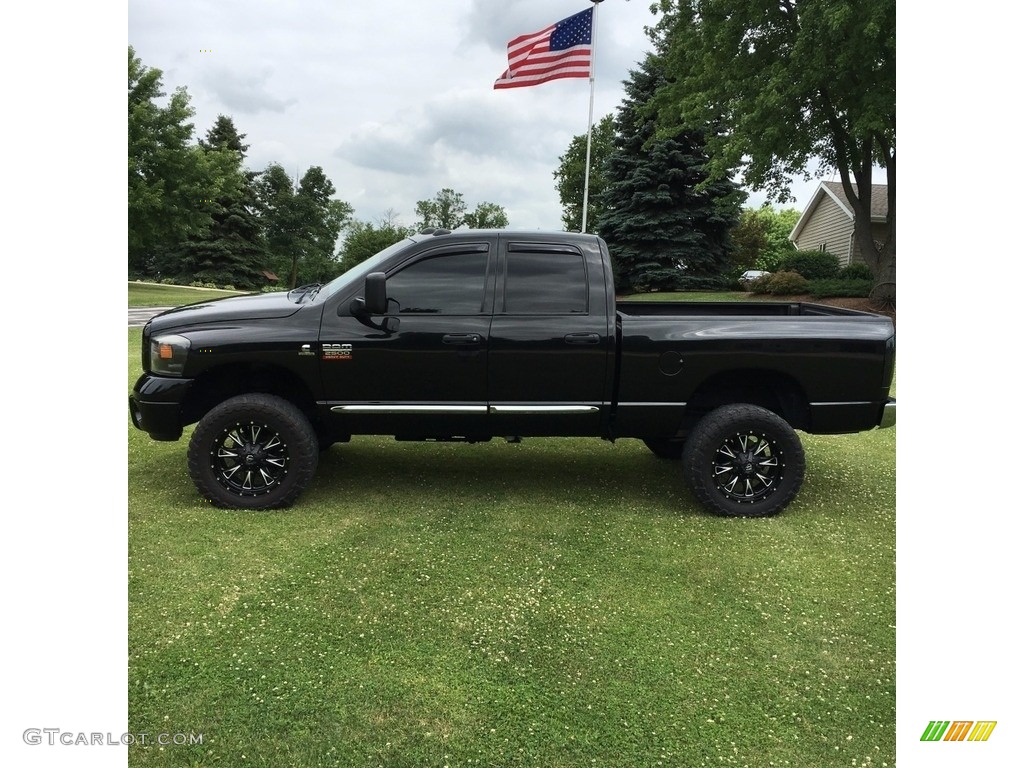 Brilliant Black Crystal Pearl Dodge Ram 2500