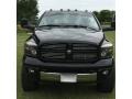 2008 Brilliant Black Crystal Pearl Dodge Ram 2500 Laramie Quad Cab 4x4  photo #4