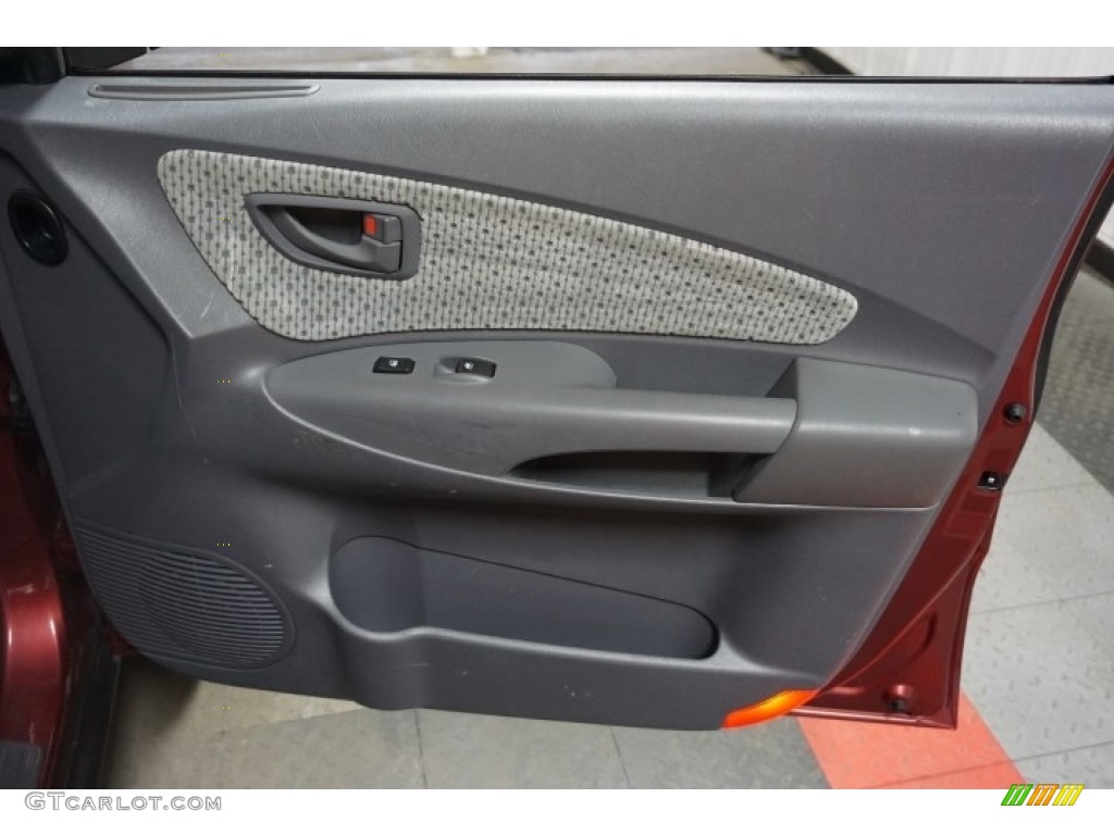 2005 Tucson GLS V6 4WD - Mesa Red / Gray photo #18
