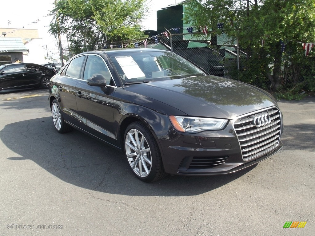 2015 A3 1.8 Premium Plus - Beluga Brown Metallic / Black photo #2