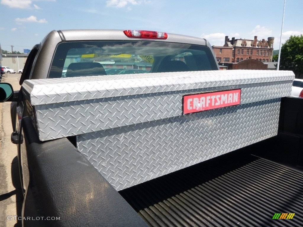 2013 Silverado 1500 Work Truck Regular Cab 4x4 - Graystone Metallic / Dark Titanium photo #12