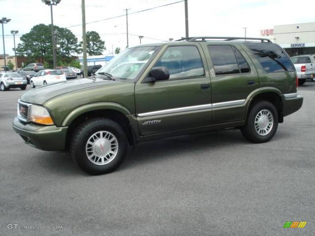 2001 Woodland Green GMC Jimmy SLS 4x4 11413053 Photo 2