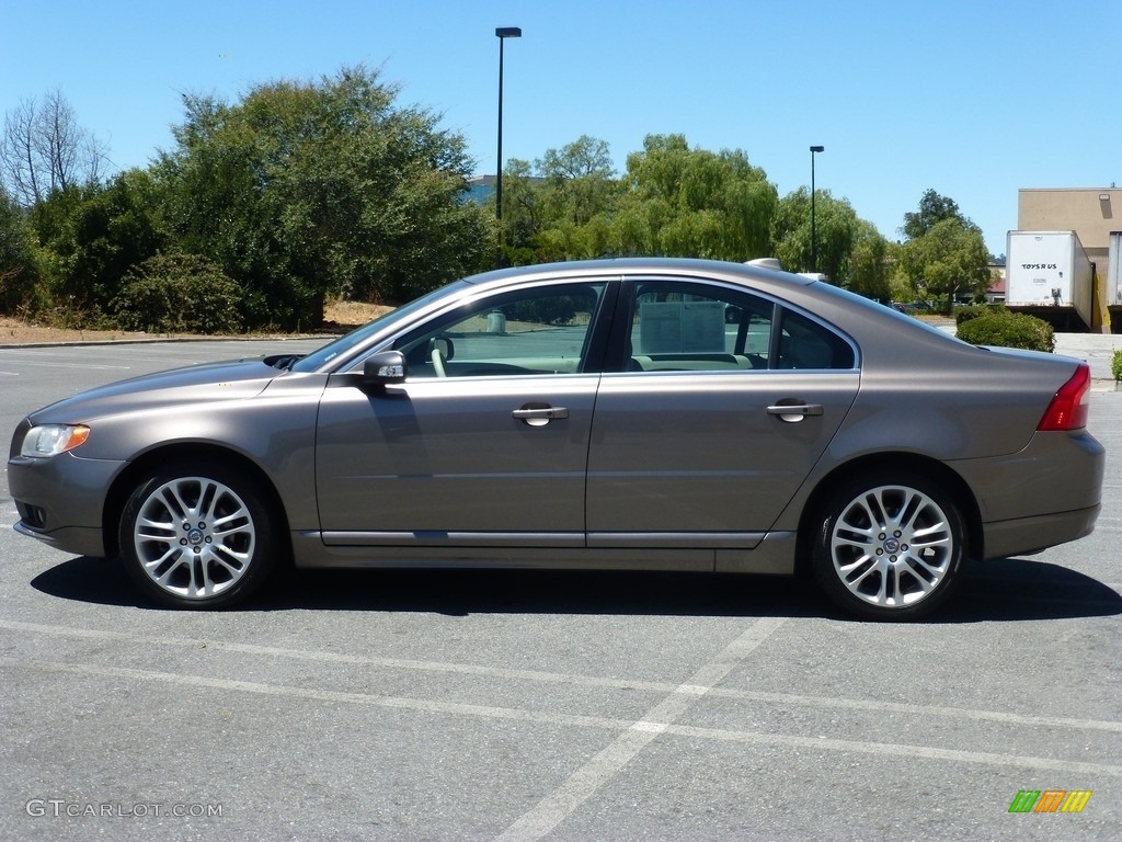 2007 S80 3.2 - Oyster Gray Metallic / Sandstone Beige photo #3