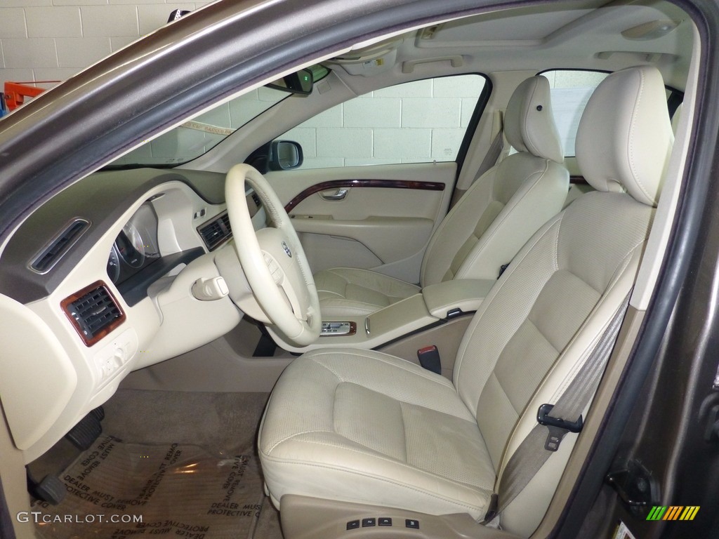 2007 S80 3.2 - Oyster Gray Metallic / Sandstone Beige photo #6