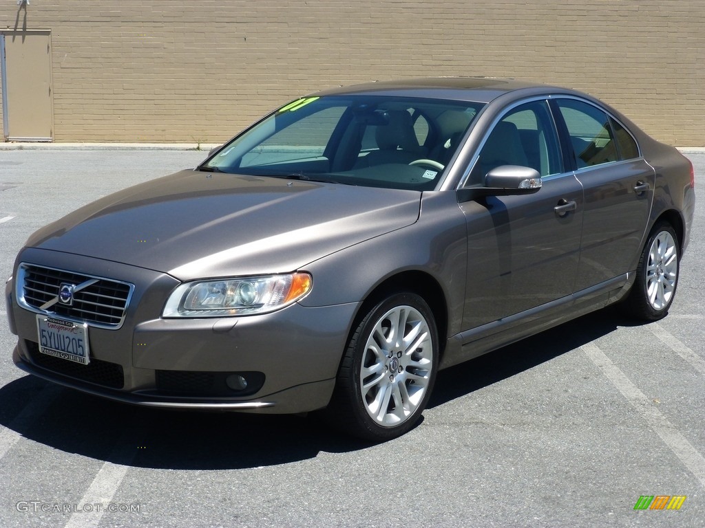 2007 S80 3.2 - Oyster Gray Metallic / Sandstone Beige photo #19