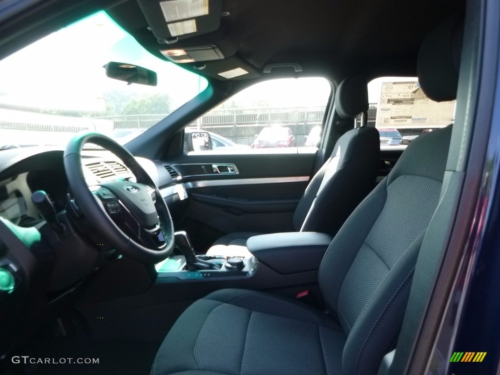 2017 Explorer XLT 4WD - Blue Jeans / Ebony Black photo #10