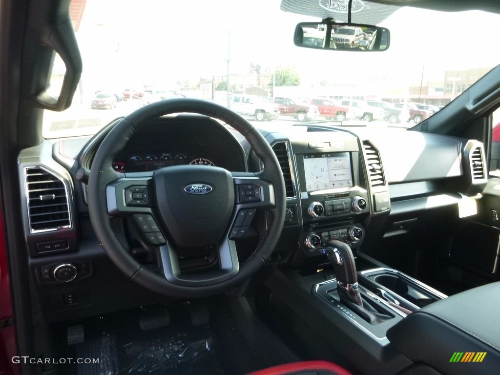 2016 F150 Lariat SuperCrew 4x4 - Ruby Red / Black photo #12