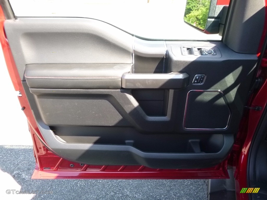2016 F150 Lariat SuperCrew 4x4 - Ruby Red / Black photo #13