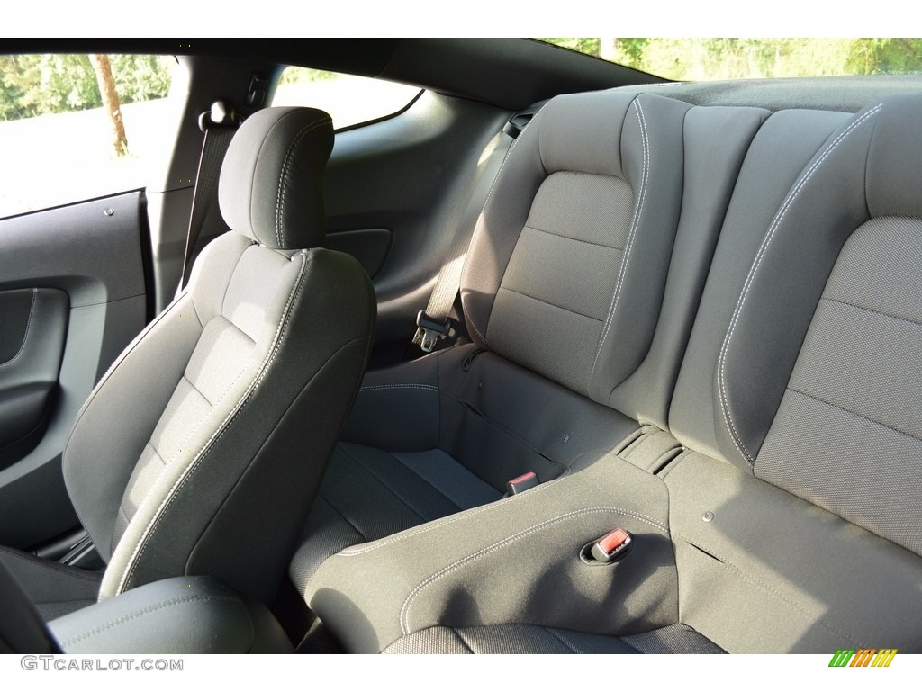 2017 Ford Mustang V6 Coupe Rear Seat Photos