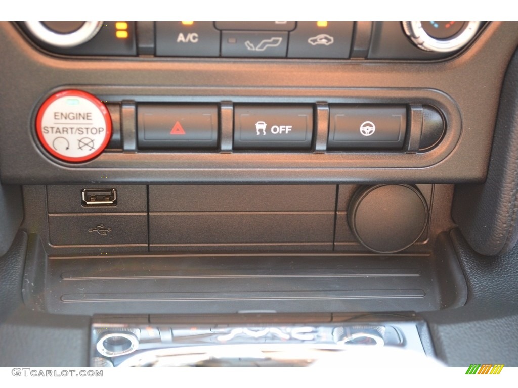 2017 Ford Mustang V6 Coupe Controls Photo #114331452