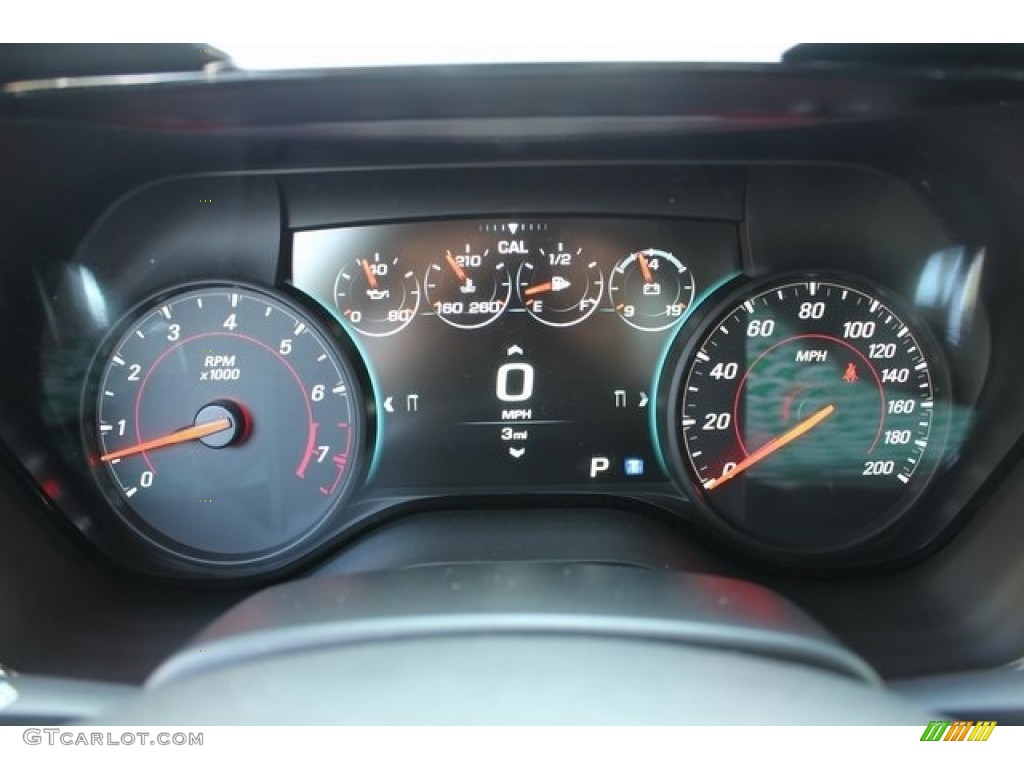 2017 Chevrolet Camaro SS Coupe Gauges Photo #114331929