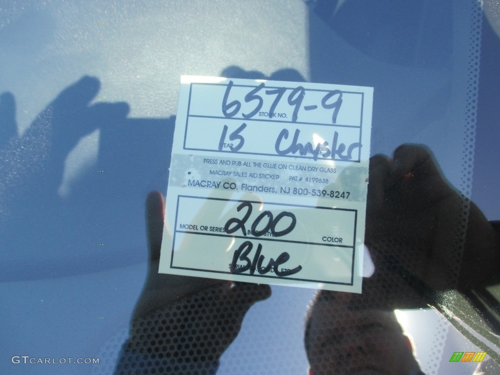 2015 200 S - Ceramic Blue / Black photo #13