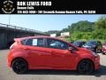 2016 Molten Orange Metallic Tri-coat Ford Fiesta ST Hatchback  photo #1