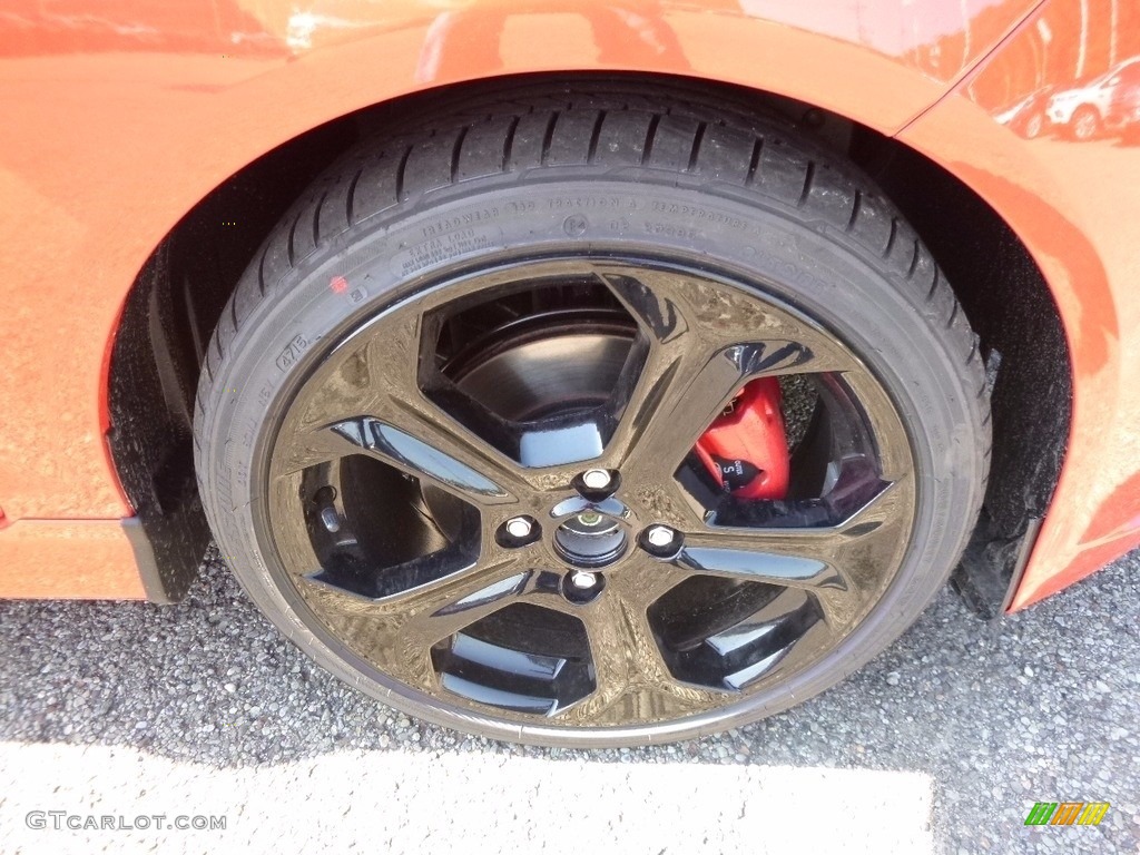 2016 Fiesta ST Hatchback - Molten Orange Metallic Tri-coat / ST Charcoal Black photo #10