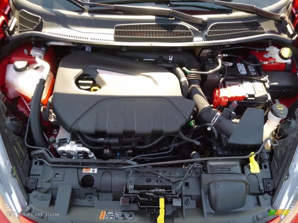 2016 Fiesta ST Hatchback - Molten Orange Metallic Tri-coat / ST Charcoal Black photo #11