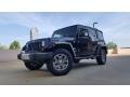 2008 Black Jeep Wrangler Unlimited Sahara 4x4  photo #1