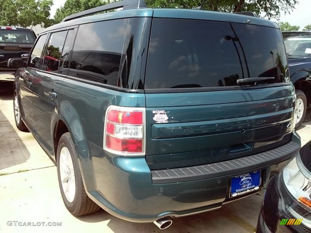 2016 Flex SE - Too Good to Be Blue / Charcoal Black photo #2
