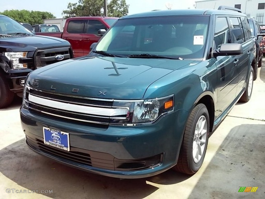 2016 Flex SE - Too Good to Be Blue / Charcoal Black photo #4