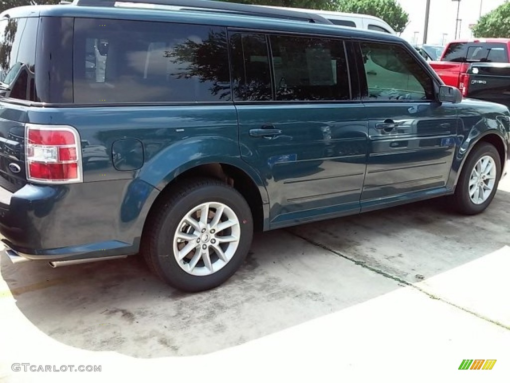 2016 Flex SE - Too Good to Be Blue / Charcoal Black photo #5