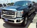 2016 Shadow Black Ford F350 Super Duty Lariat Crew Cab 4x4  photo #5