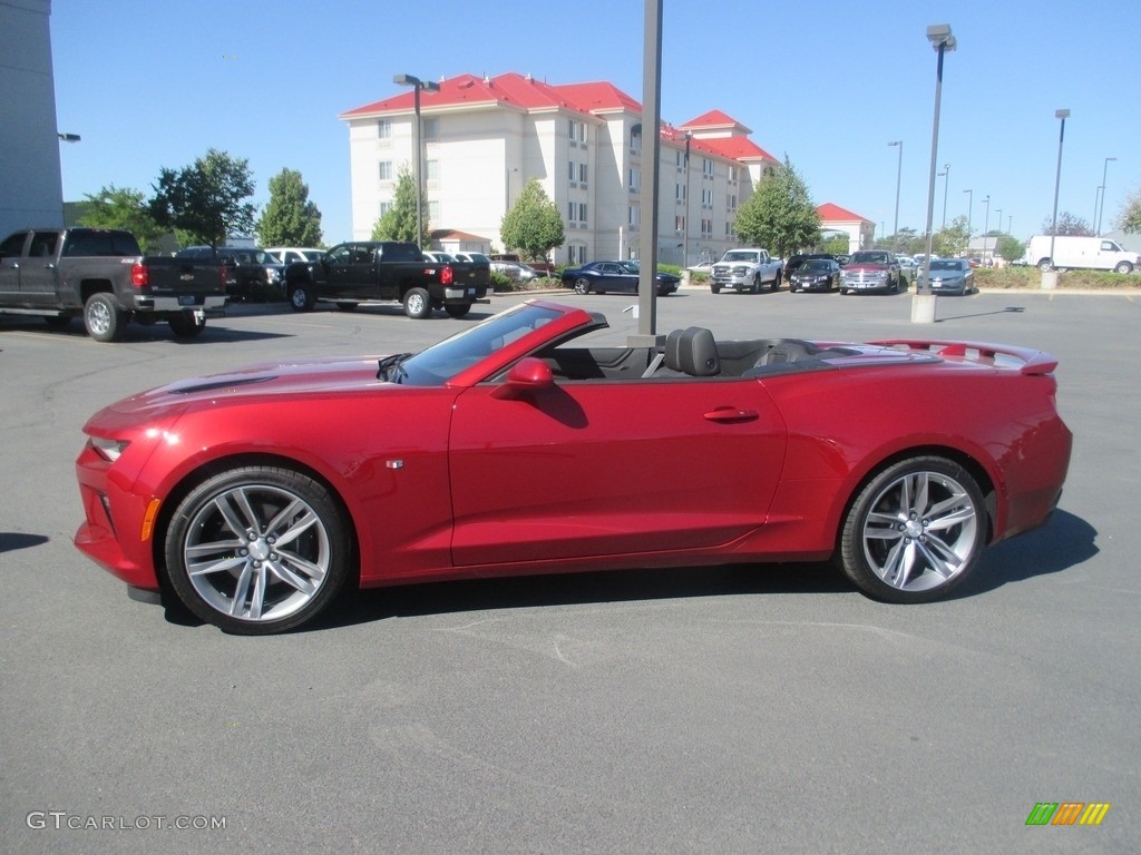 2017 Camaro SS Convertible - Garnet Red Tintcoat / Jet Black photo #2
