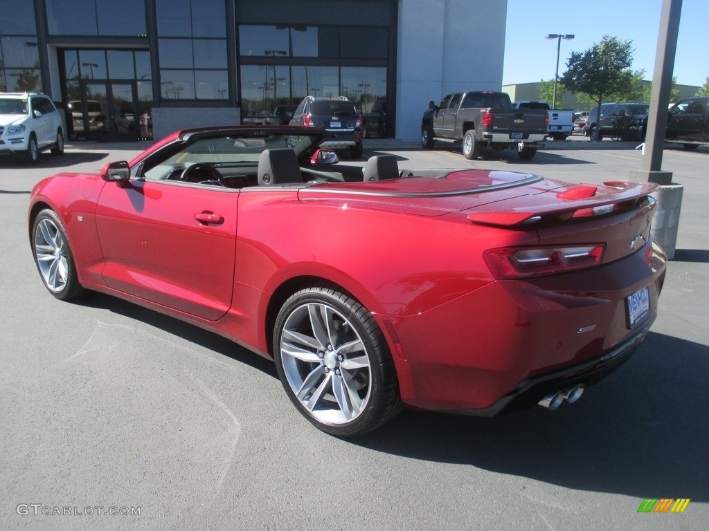 2017 Camaro SS Convertible - Garnet Red Tintcoat / Jet Black photo #3