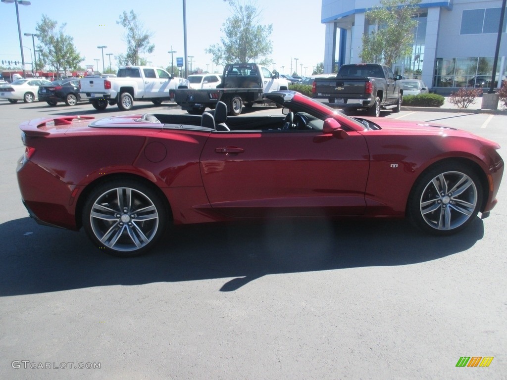 2017 Camaro SS Convertible - Garnet Red Tintcoat / Jet Black photo #6