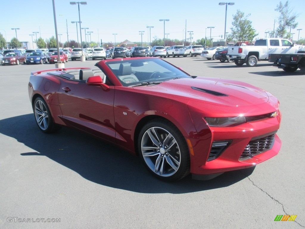 Garnet Red Tintcoat 2017 Chevrolet Camaro SS Convertible Exterior Photo #114335277