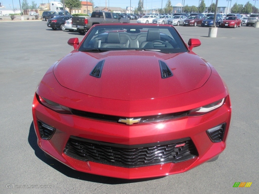 Garnet Red Tintcoat 2017 Chevrolet Camaro SS Convertible Exterior Photo #114335307