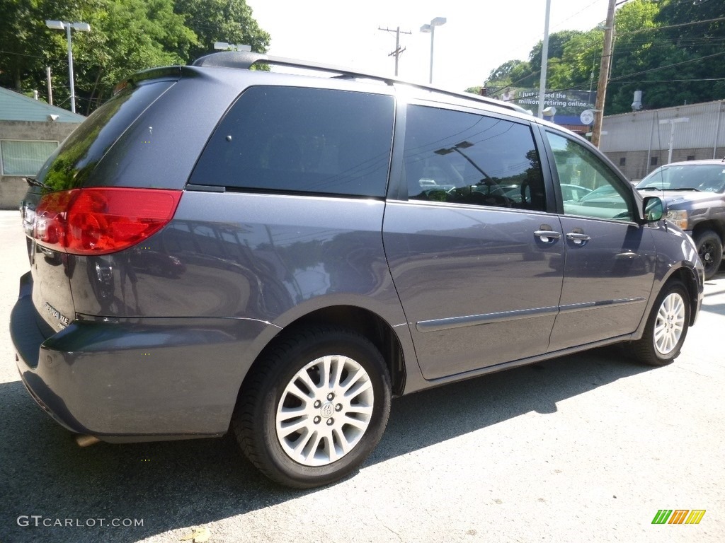 2008 Sienna XLE AWD - Slate Metallic / Stone photo #6