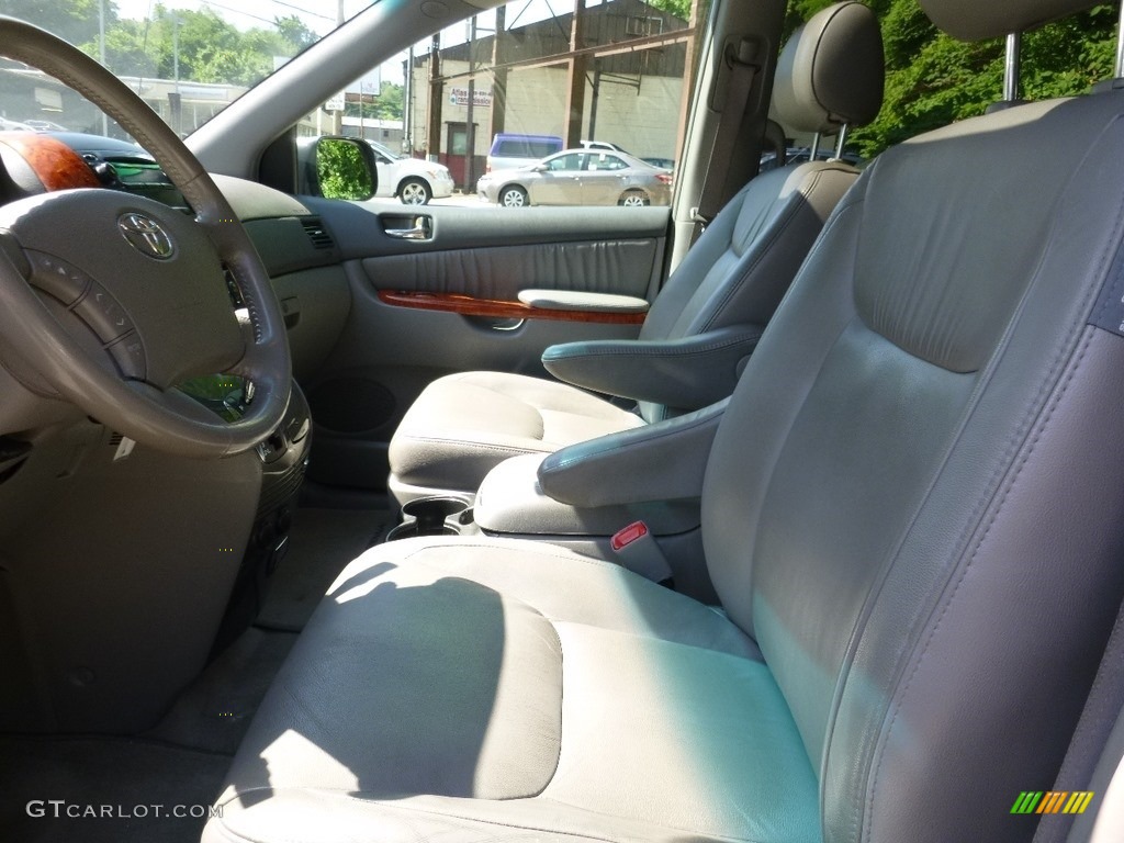 2008 Sienna XLE AWD - Slate Metallic / Stone photo #17