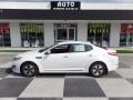 2012 Snow White Pearl Kia Optima Hybrid  photo #1