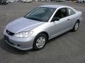 2005 Satin Silver Metallic Honda Civic Value Package Coupe  photo #2