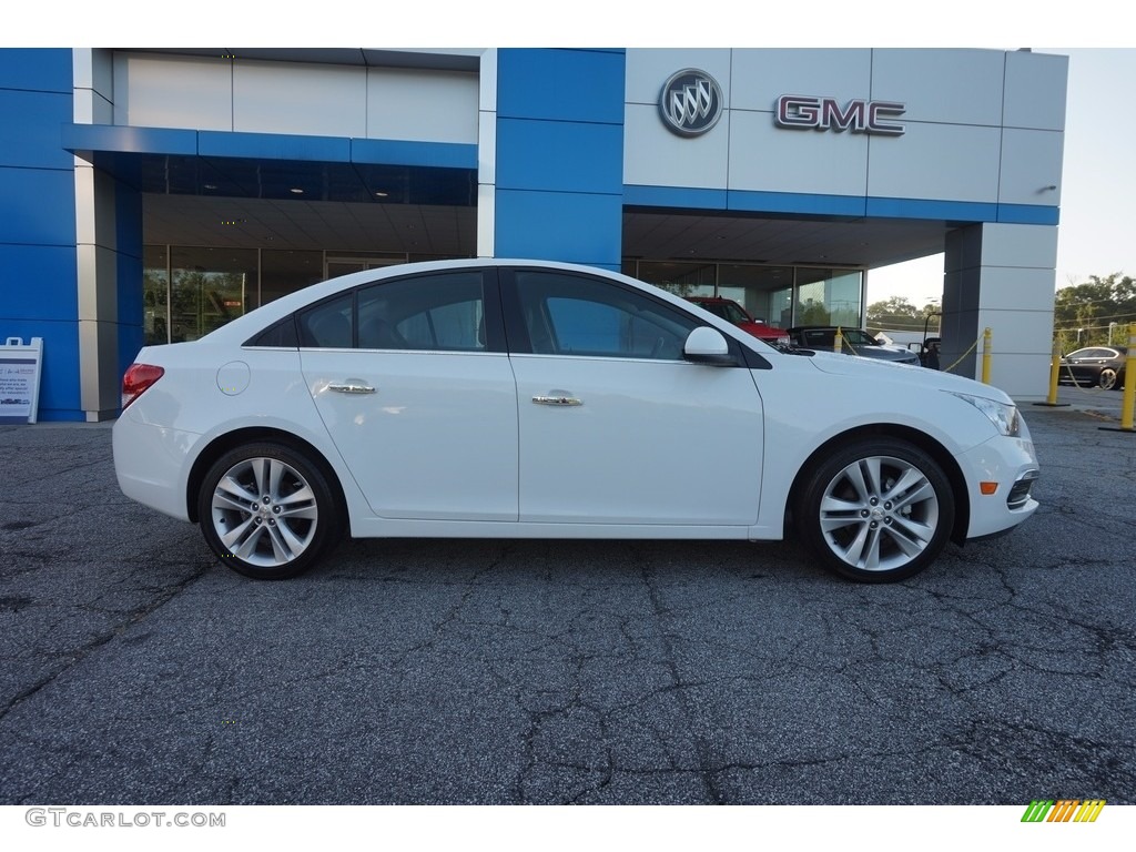 2016 Cruze Limited LTZ - Summit White / Jet Black photo #8