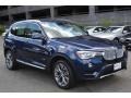 2016 Deep Sea Blue Metallic BMW X3 xDrive28i  photo #1