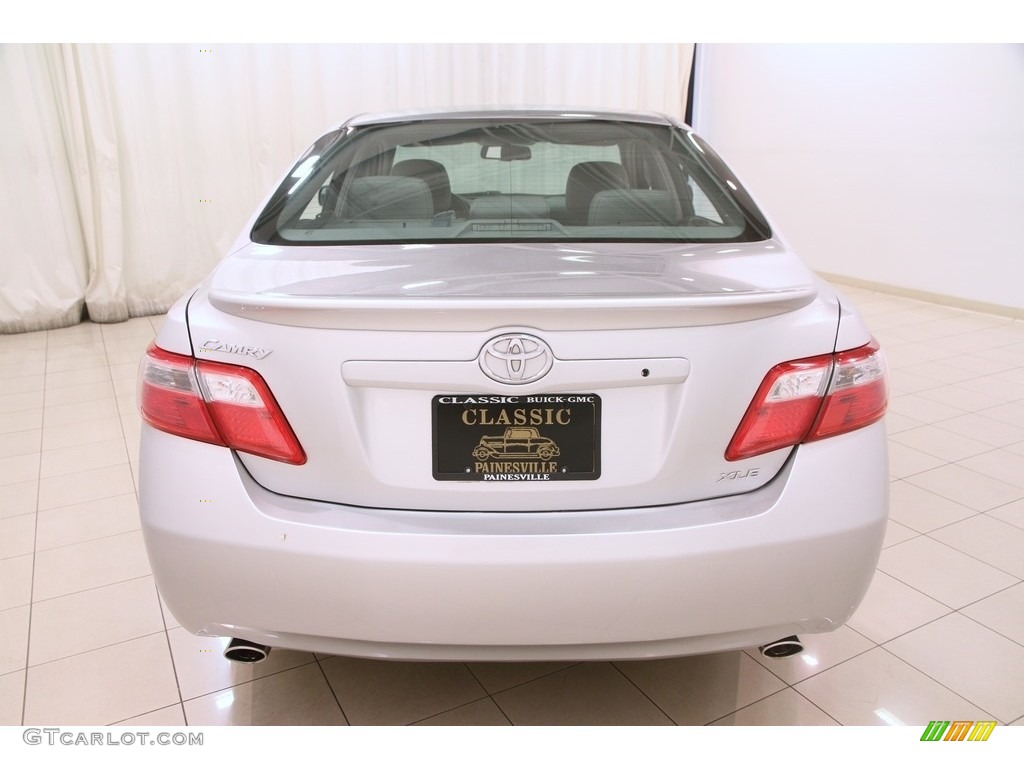 2008 Camry SE V6 - Classic Silver Metallic / Ash photo #16