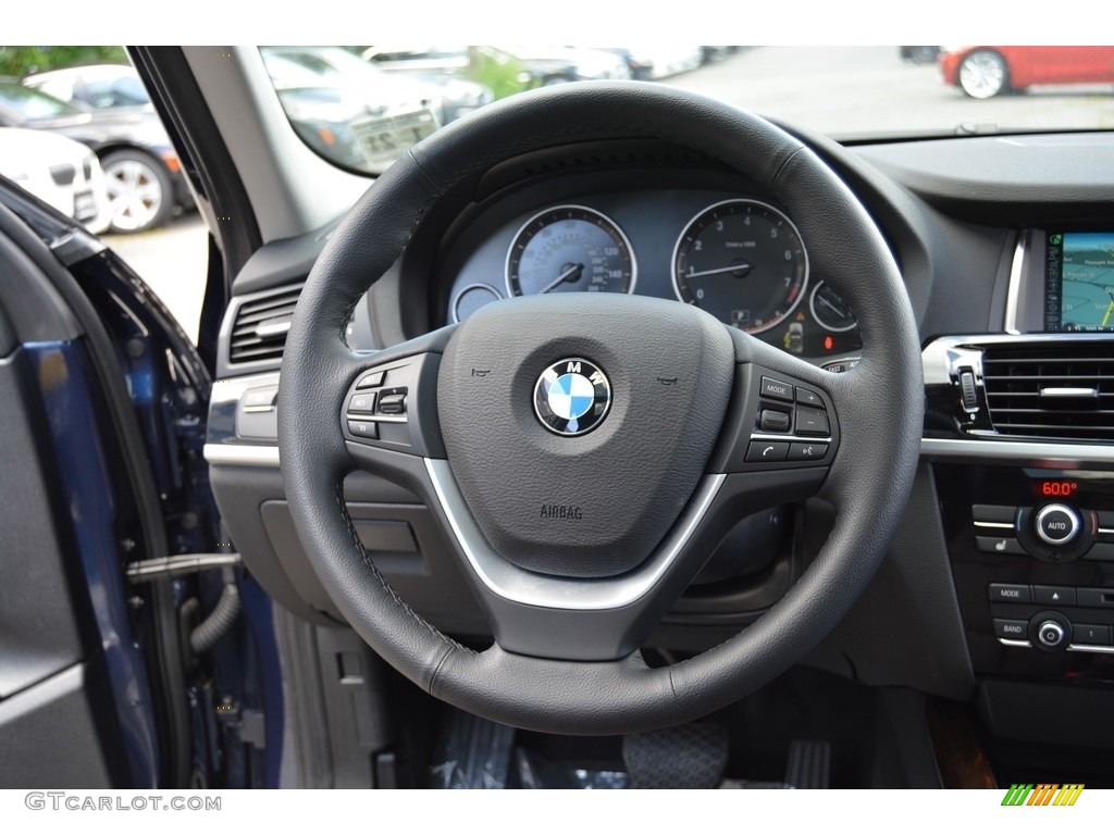 2016 X3 xDrive28i - Deep Sea Blue Metallic / Mocha photo #19