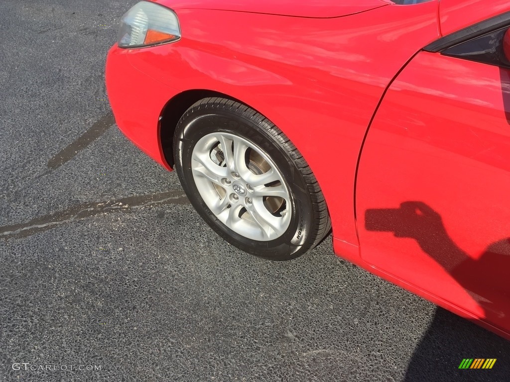 2008 Solara SE Coupe - Super Red 5 / Dark Stone photo #11