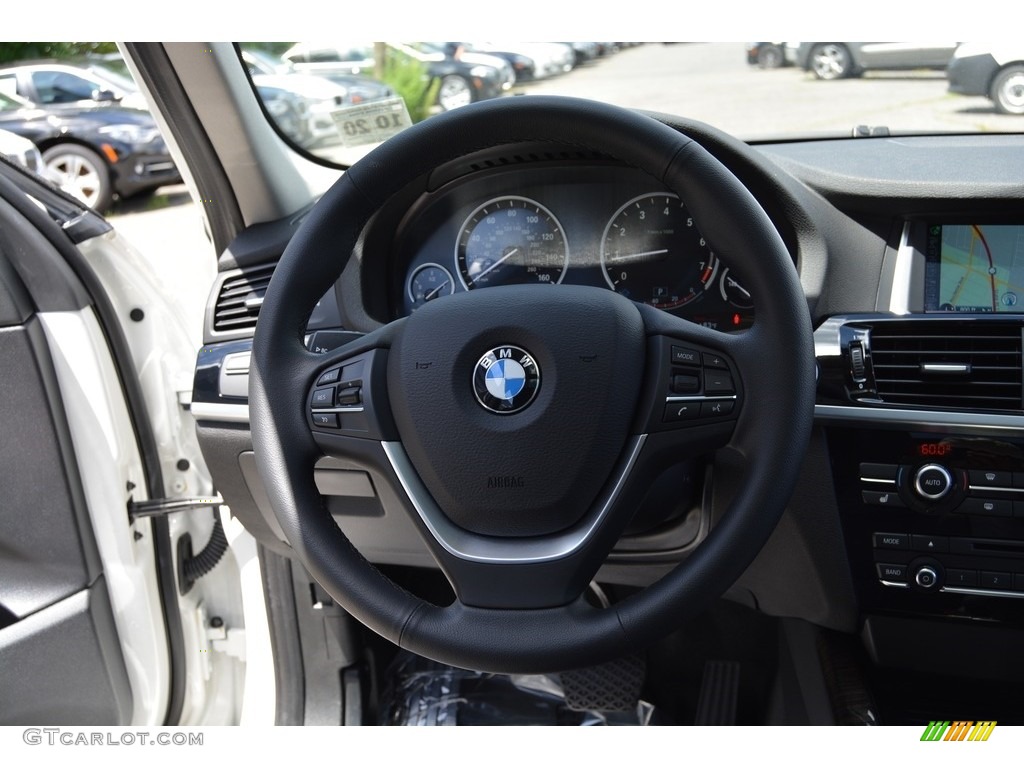 2016 X3 xDrive28i - Alpine White / Black photo #19