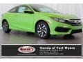 Energy Green Pearl - Civic LX Coupe Photo No. 1