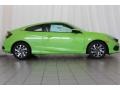 Energy Green Pearl - Civic LX Coupe Photo No. 3
