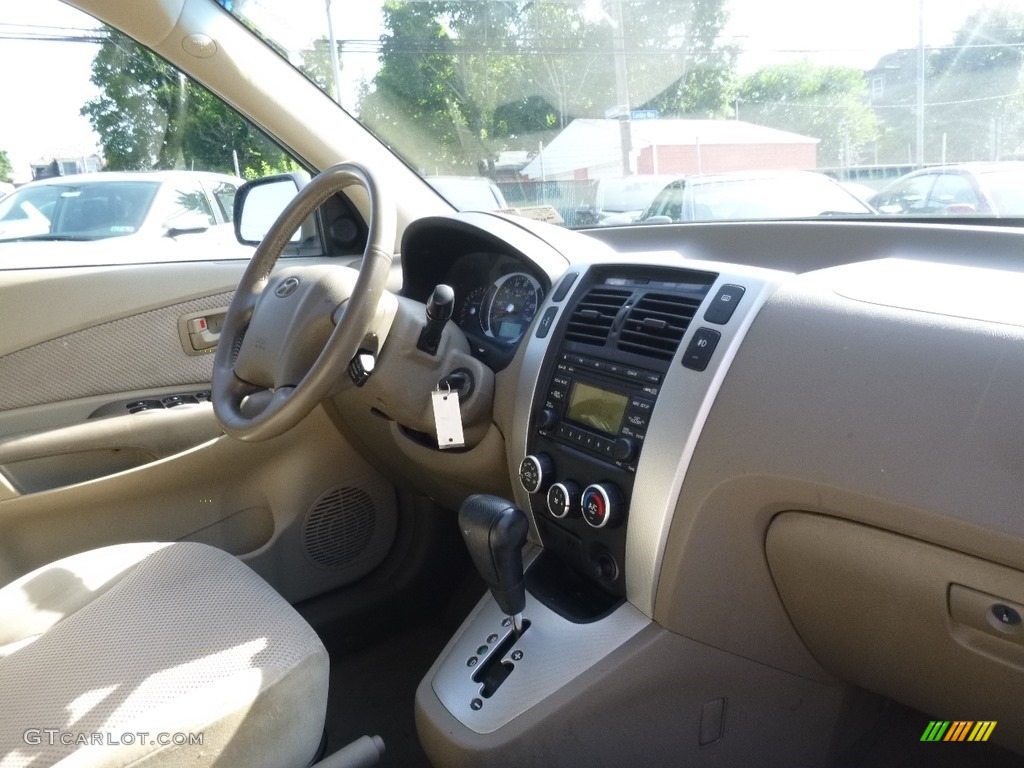 2008 Tucson SE 4WD - Platinum Silver / Beige photo #11
